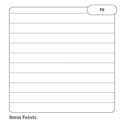 Rhino Exercise Book A4+ 8mm Ruled 80P Yellow (Pack of 50) VC08725