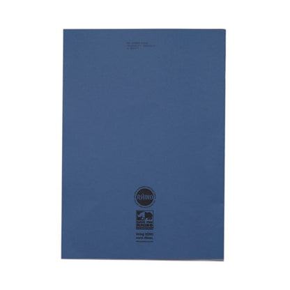 Rhino Exercise Book 80 Page F8M A4+ Dark Blue (Pack of 50) VDU080-277-2