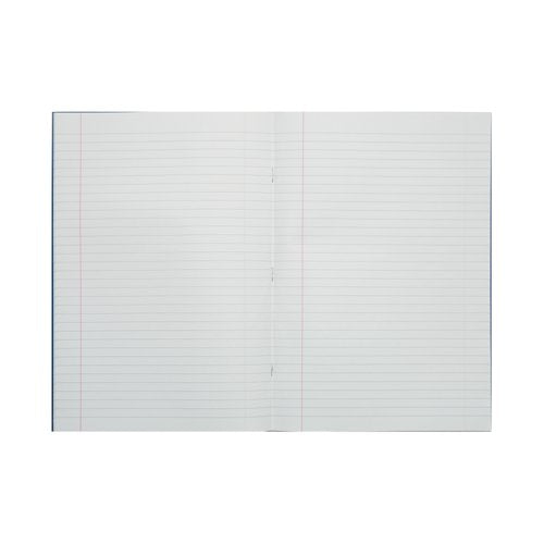 Rhino Exercise Book 8mm Ruled 80P A4 Dark Blue (Pack of 50) VC48426
