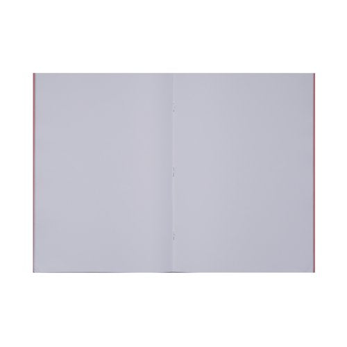 Rhino Exercise Book Plain 80 Pages A4 Pink (Pack of 50) VC48483