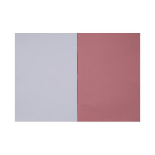Rhino Exercise Book Plain 80 Pages A4 Pink (Pack of 50) VC48483