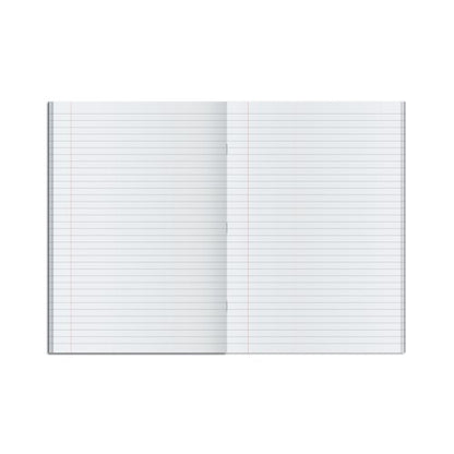 Rhino Exercise Book 80 Page A4 8mm Ruled Purple Contract (Pack of 50) VEXV668-1595-0
