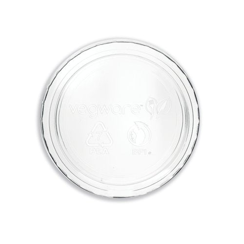 Vegware Portion Pot Lid 4oz and 2oz Clear (Pack of 2000) CF736