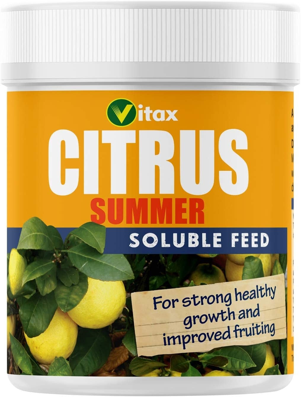 Vitax Citrus Feed for Summer Soluble Plant Feeds, 200g Tub