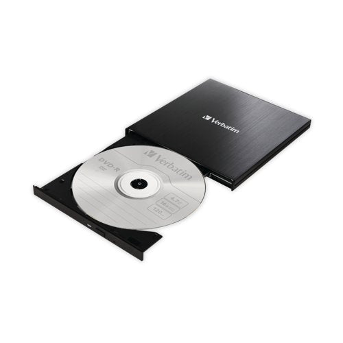 Verbatim Slimline CD/DVD Rewriter Usb-C 43886