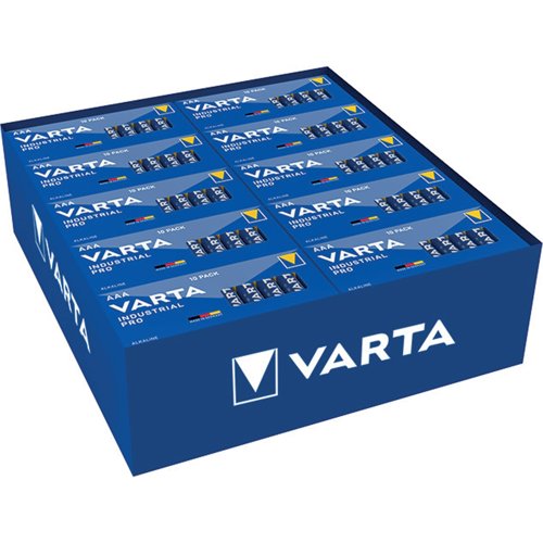 Varta Industrial Pro AAA Battery (Pack of 10) 4003211111