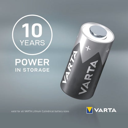 Varta CR123A Professional Lithium Primary Battery 6205301401