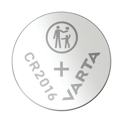 Varta CR2016 Lithium Coin Cell Battery (Pack of 2) 06016101402