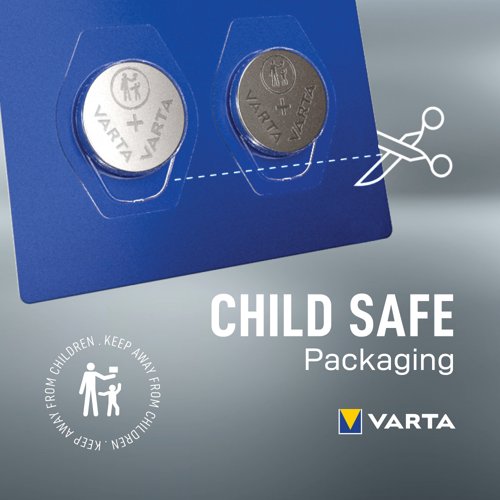 Varta CR2016 Lithium Coin Cell Battery (Pack of 2) 06016101402
