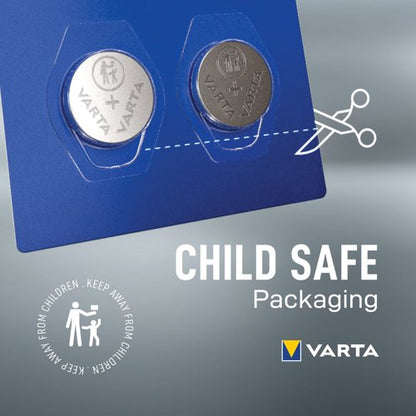 Varta CR2016 Lithium Coin Cell Battery (Pack of 2) 06016101402