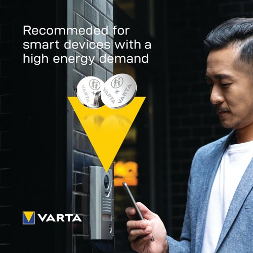 Varta CR2032 Lithium Coin Cell Battery (Pack of 2) 06032101402