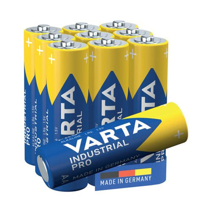 Varta Industrial Pro AA Battery (Pack of 10) 04006211111