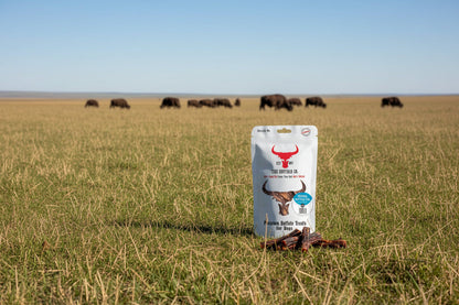 The Buffalo Co. Buffalo Tail for Dogs 200g | 100% Natural Grass-Fed Dog Treats | 1 x 200g
