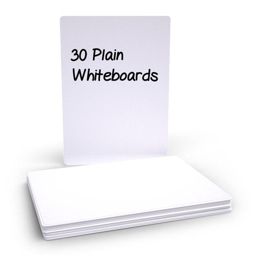 Budget Whiteboard Plain (30 Pack) WBP30