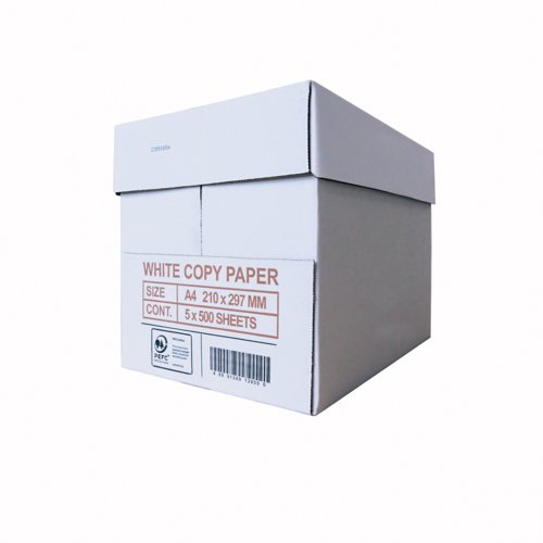 Copier Paper A4 White Box 5 Reams (Pallet of 48 Boxes) WX01087P ST