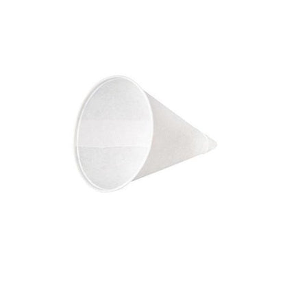 Water Cone 4oz White (Pack of 5000) WX10430
