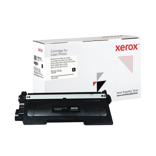 Xerox Everyday Remanufactured Toner Cartridge Black Compatible With Brother TN-2320 006R04205