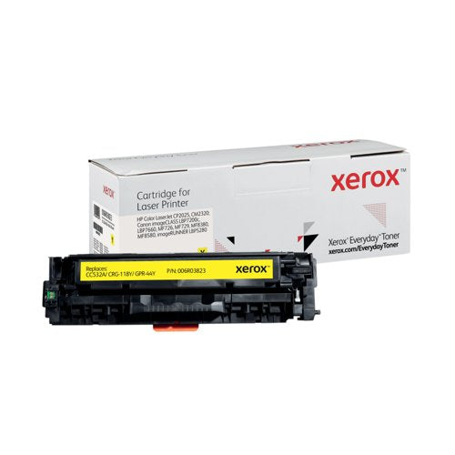 Xerox Everyday Remanufactured Toner Cartridge Yellow For HP CC532A 006R03823