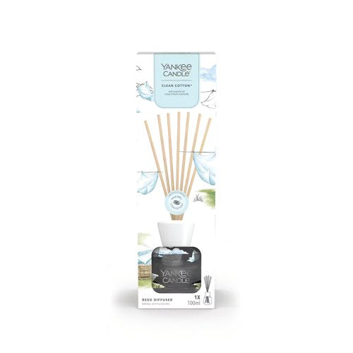Yankee Candle Reed Diffuser 100ml Clean Cotton
