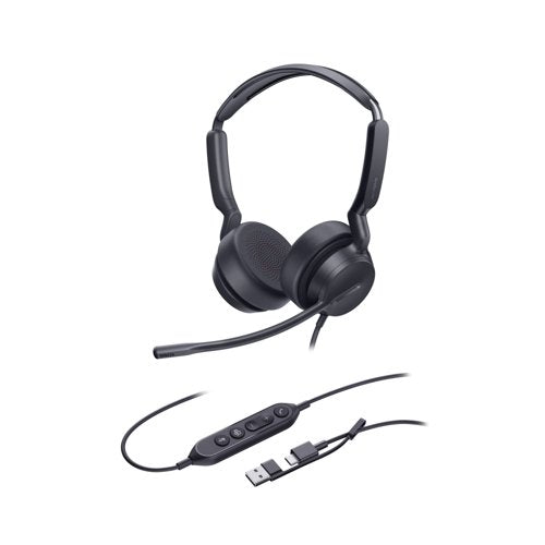 Yealink UH42 USB Wired Dual UC Headset USB-C/A 1308215