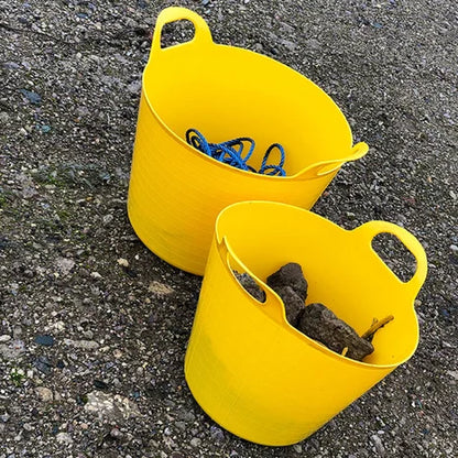 XTrade Flexi-Tub 15L Yellow | 100% Recycled | 100kg+ weight carrying Capacity.