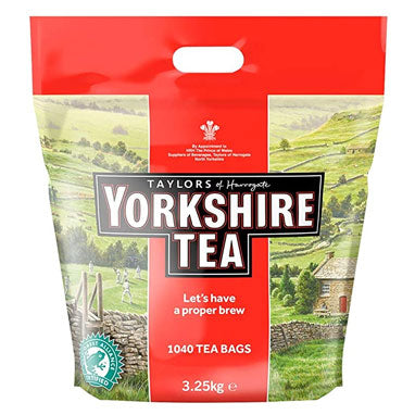 Yorkshire Tea 1040's {New 2-Cup Tea bags} - UK BUSINESS SUPPLIES