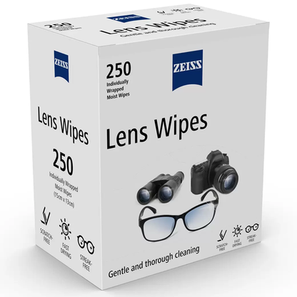 Zeiss Lens Cleaning Wipes 250 Wipes - UK BUSINESS SUPPLIES