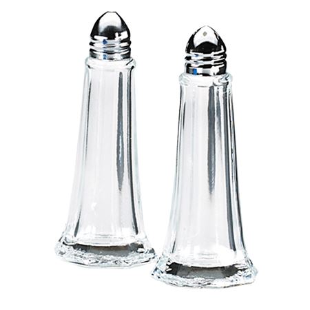 Lighthouse Glass Salt & Pepper Condiment Sets Cafe Restaurant Canteen Home