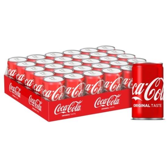 Coca-Cola Soft Drink 150ml Can (Pack of 24)