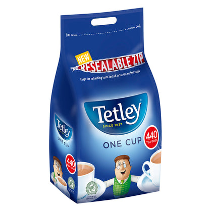 Tetley 440 One Cup Tea Bags - ONE CLICK SUPPLIES