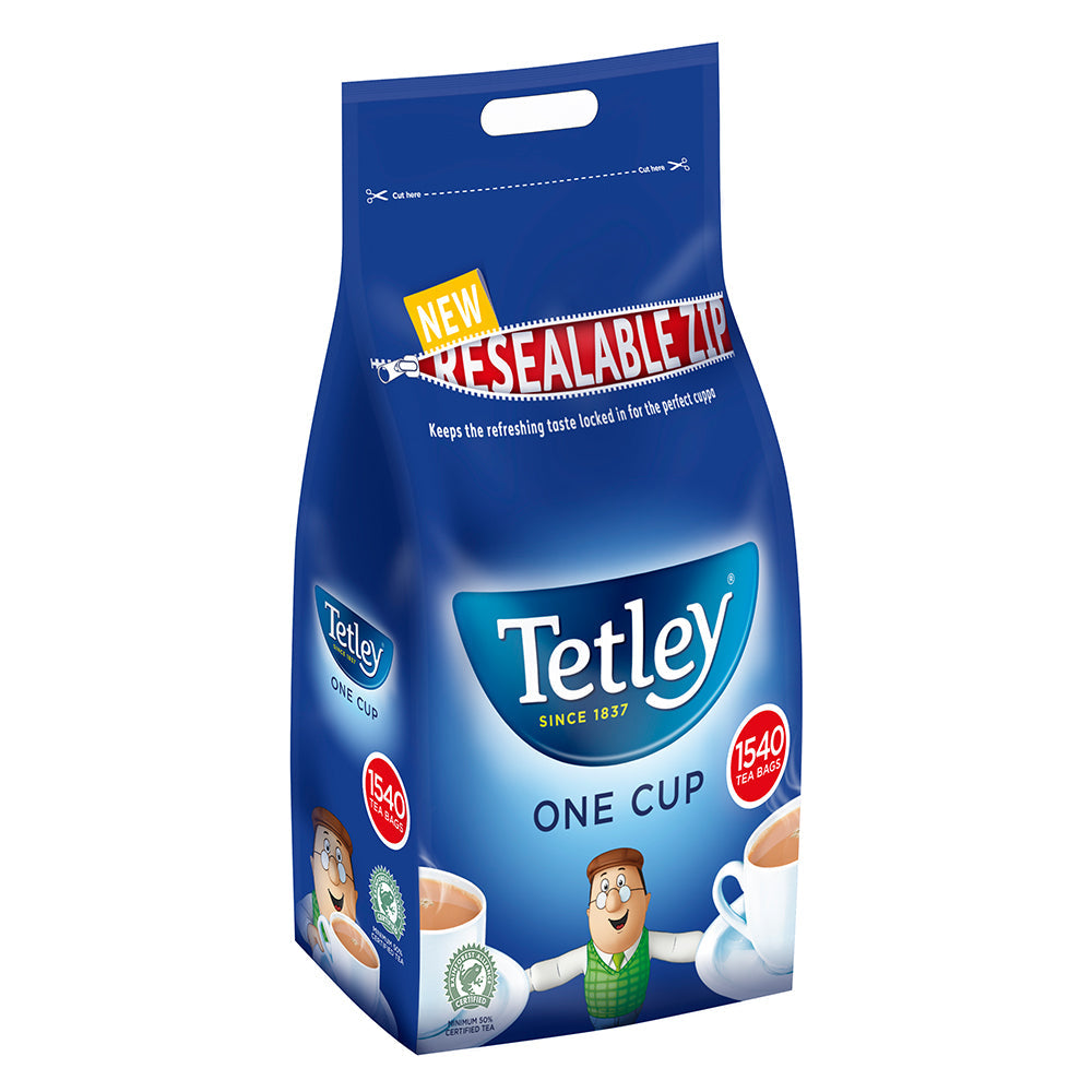 Tetley 1540 One Cup Tea Bags - ONE CLICK SUPPLIES