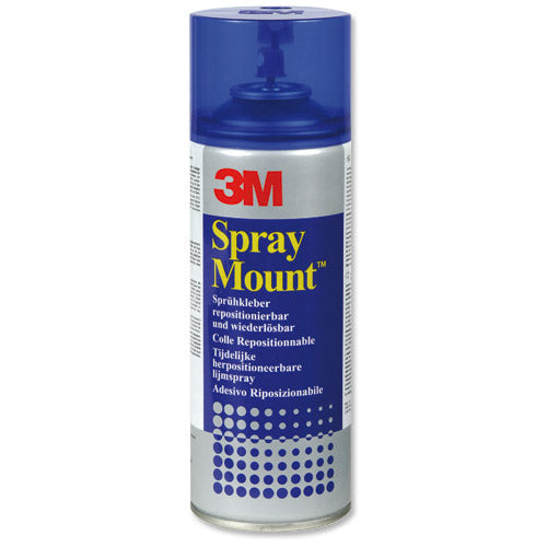 3M SprayMount Transparent Repositioning Adhesive 200ml HSMOUN - ONE CLICK SUPPLIES