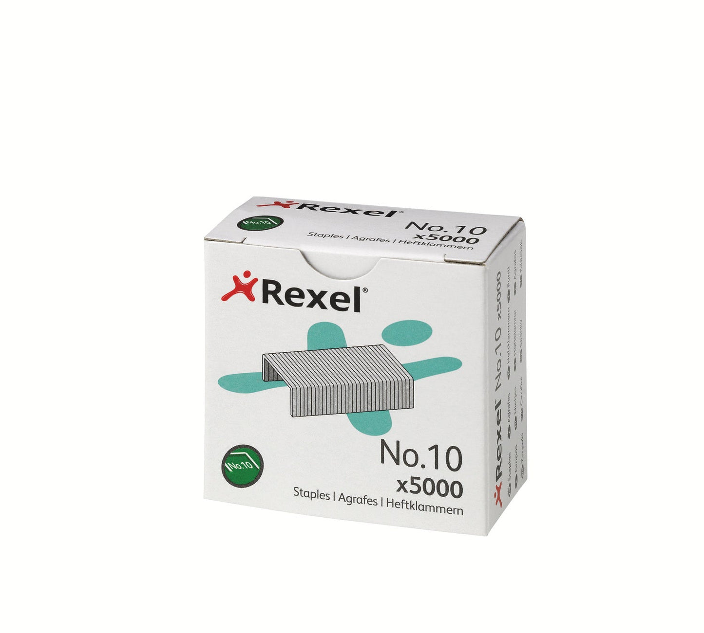 Rexel No 10 4.5mm Staples (Pack 5000) 06005 - ONE CLICK SUPPLIES