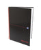 Black n Red Notebook Wirebound A4 Hardback A-Z Ruled 140 Pages 100080232 - ONE CLICK SUPPLIES