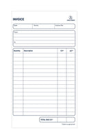 Challenge Duplicate Invoice Book 210x130mm Card Cover Without VAT 100 Sets (Pack 5) 100080526 - ONE CLICK SUPPLIES