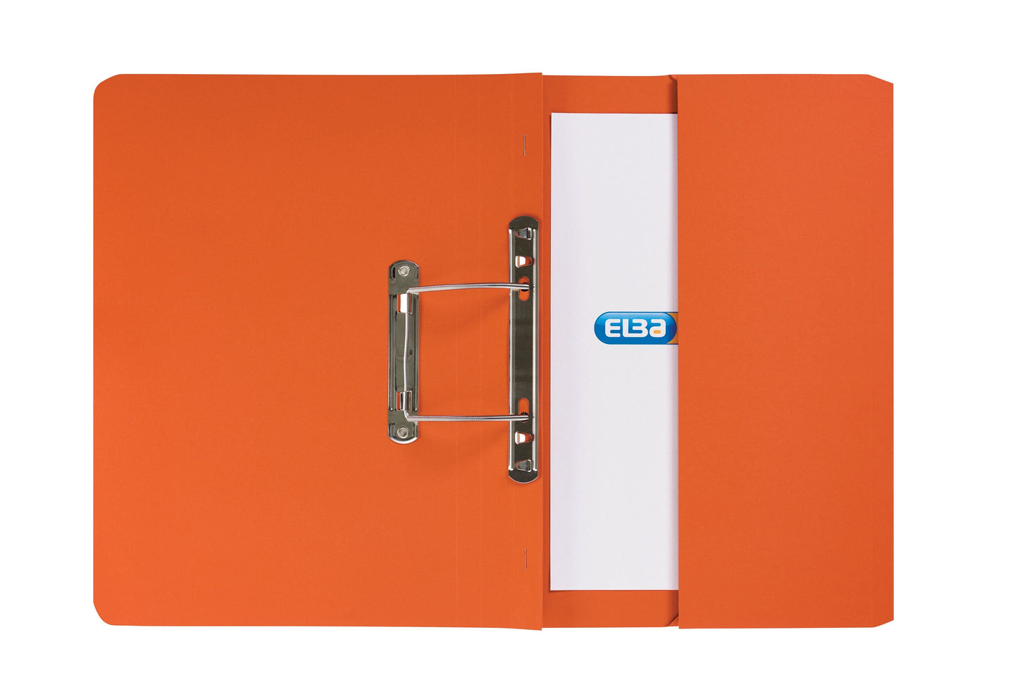 Elba Stratford Spring Pocket Transfer File Manilla Foolscap 320gsm Orange (Pack 25) - 100090148 - ONE CLICK SUPPLIES