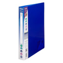 Snopake Superline Ring Binder 2 O-Ring A4 25mm Rings Electra Blue (Pack 10) - 10159 - ONE CLICK SUPPLIES