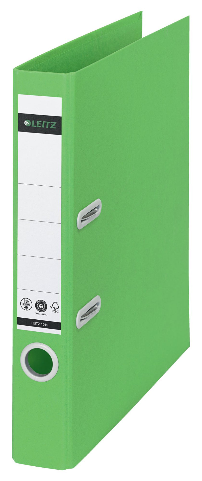 Leitz 180 Recycle Lever Arch File A4 50mm Spine Green 10190055 - ONE CLICK SUPPLIES