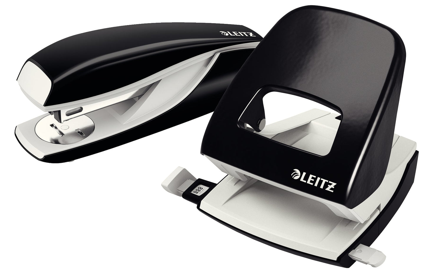 Leitz 5008 2 Hole Punch Metal 30 Sheet Black 50080095 - ONE CLICK SUPPLIES