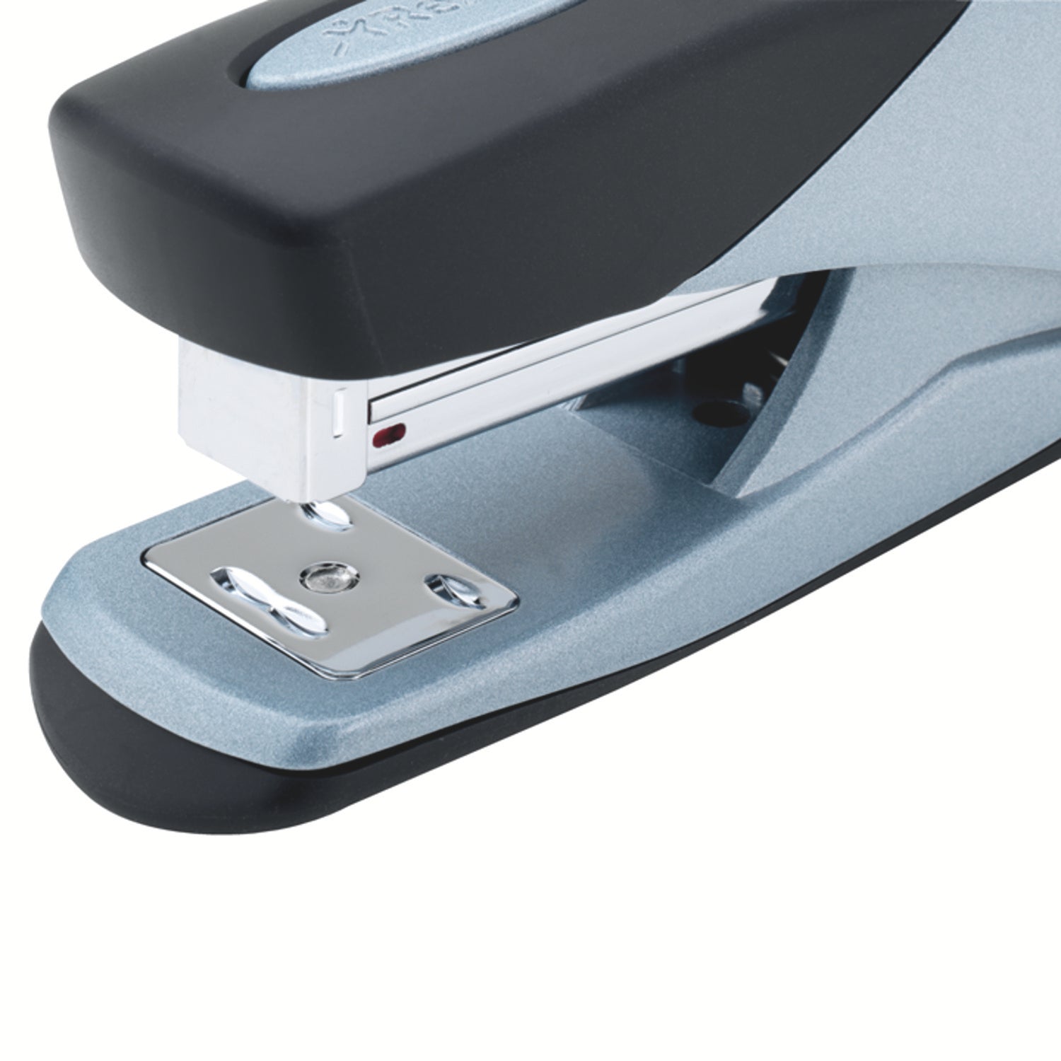 Rexel Matador Half Strip Stapler 25 Sheet Silver/Black 2100003 - ONE CLICK SUPPLIES