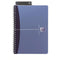 Oxford Metallics Notebook Wirebound Polypropylene Ruled 180pp 90gsm A4 Blue Ref 400051876 [Pack 5] - ONE CLICK SUPPLIES