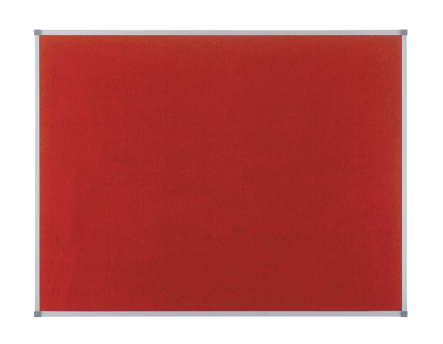 Nobo Classic Red Felt Noticeboard Aluminium Frame 1200x900mm 1902260 - ONE CLICK SUPPLIES