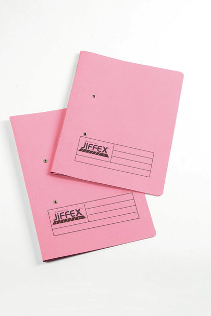 Rexel Jiffex Transfer File Manilla A4 315gsm Pink (Pack 50) 43247EAST - ONE CLICK SUPPLIES