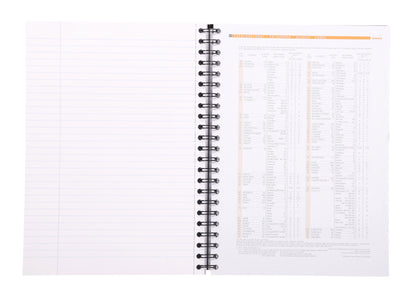 Rhodia A4 Wirebound Hard Cover Notebook Ruled 160 Pages (Pack 3) 119232C - ONE CLICK SUPPLIES