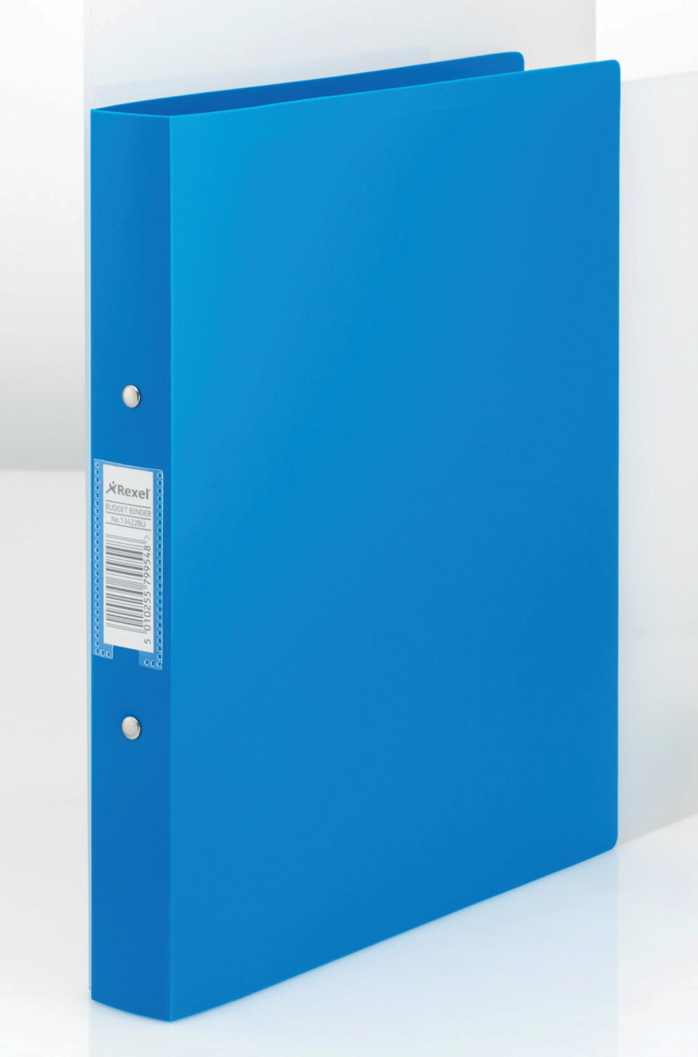 Rexel Budget Ring Binder Polypropylene 2 O-Ring A4 25mm Rings Blue (Pack 10) - 13422BU - ONE CLICK SUPPLIES