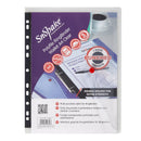 Snopake Polyfile Ring Binder Wallet File A4 Clear (Pack 5) - 12566 - ONE CLICK SUPPLIES