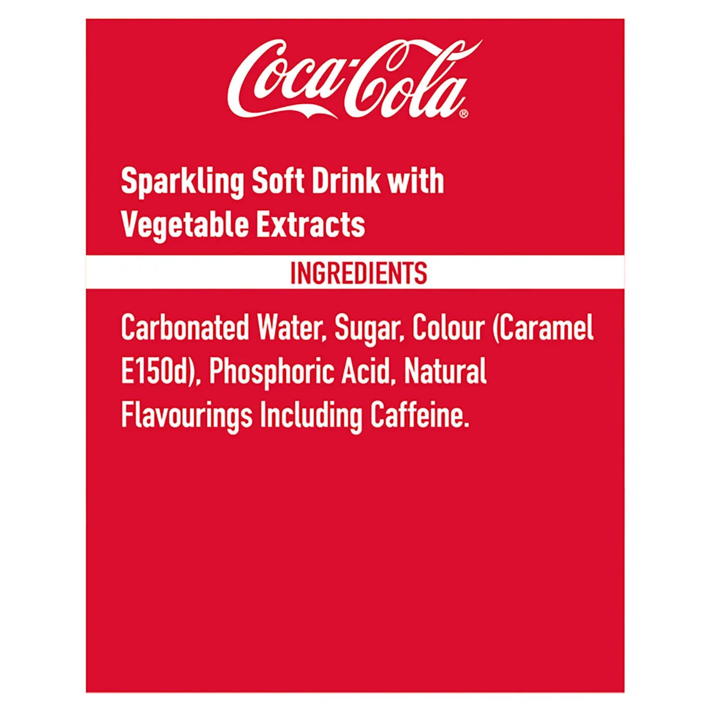 Coca-Cola Soft Drink 330ml Can (Pack of 24) 402002