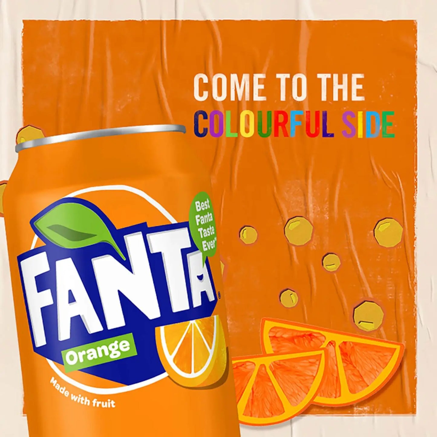 Fanta Orange Soft Drink 330ml Can (Pack of 24)