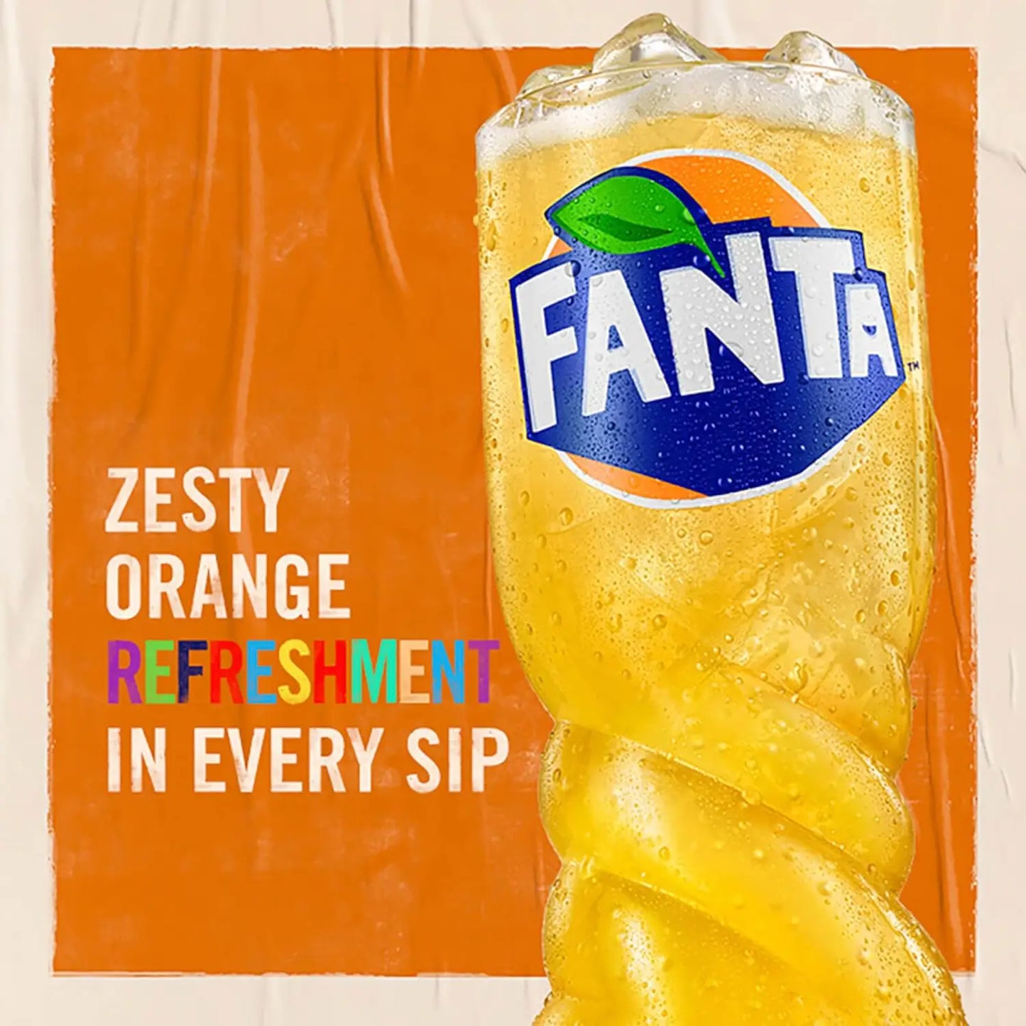 Fanta Orange Soft Drink 330ml Can (Pack of 24)