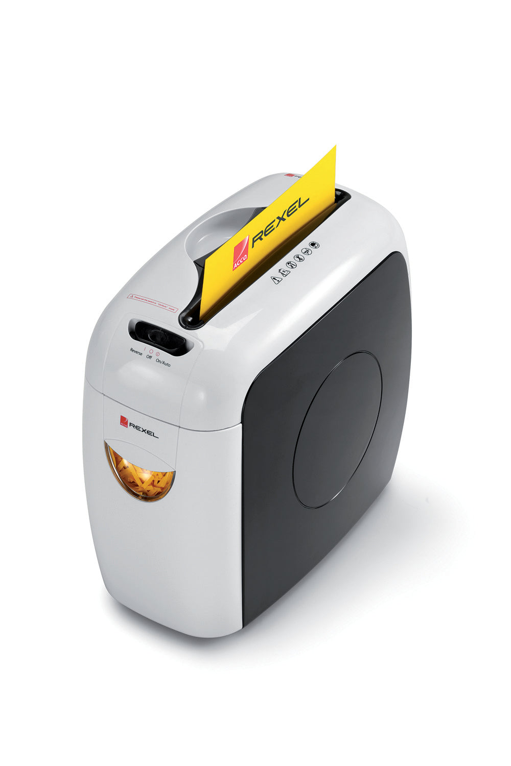 Rexel Style Cross Cut Shredder 7.5 Litre 5 Sheet Black/White 2101942UK - ONE CLICK SUPPLIES